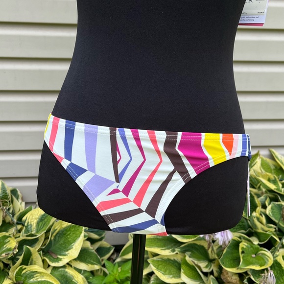 NWT Kate Spade Geobrella Multicolor Bikini Swimsuit Bathing Suit - Picture 9 of 13